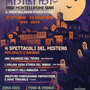 Biglietto per il Mystery Tour speciale Halloween